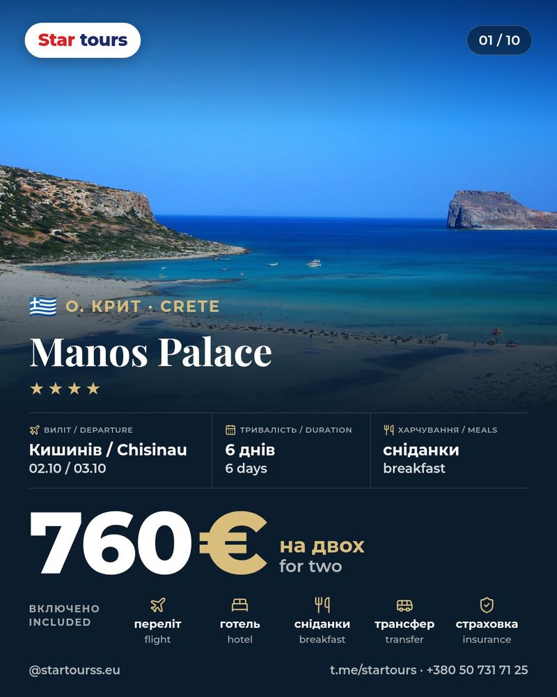 Manos Palace — Greece, Crete